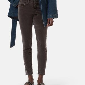 Closed Denim (Brand) Purple Velvet Pants